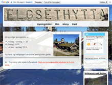 Tablet Screenshot of elgsethytta.com